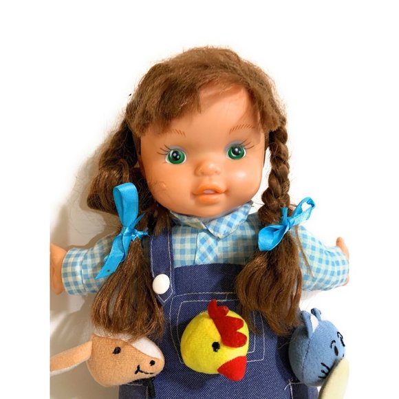 LOVEE Toys Lovee Toy Company Doll Farmer Girl With Farm Talking